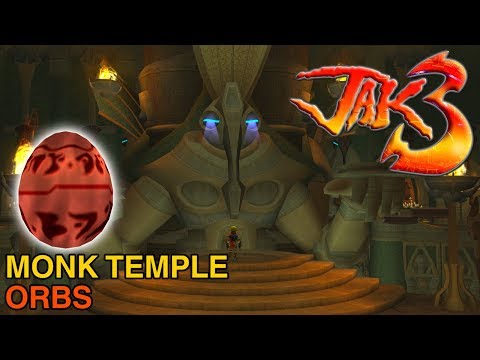 All Orbs in the Monk Temple - Jak 3 Orb Guide