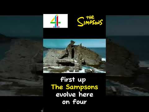 Channel 4 UK Continuity Announcers Read The Simpsons Wrong #comedy #funny