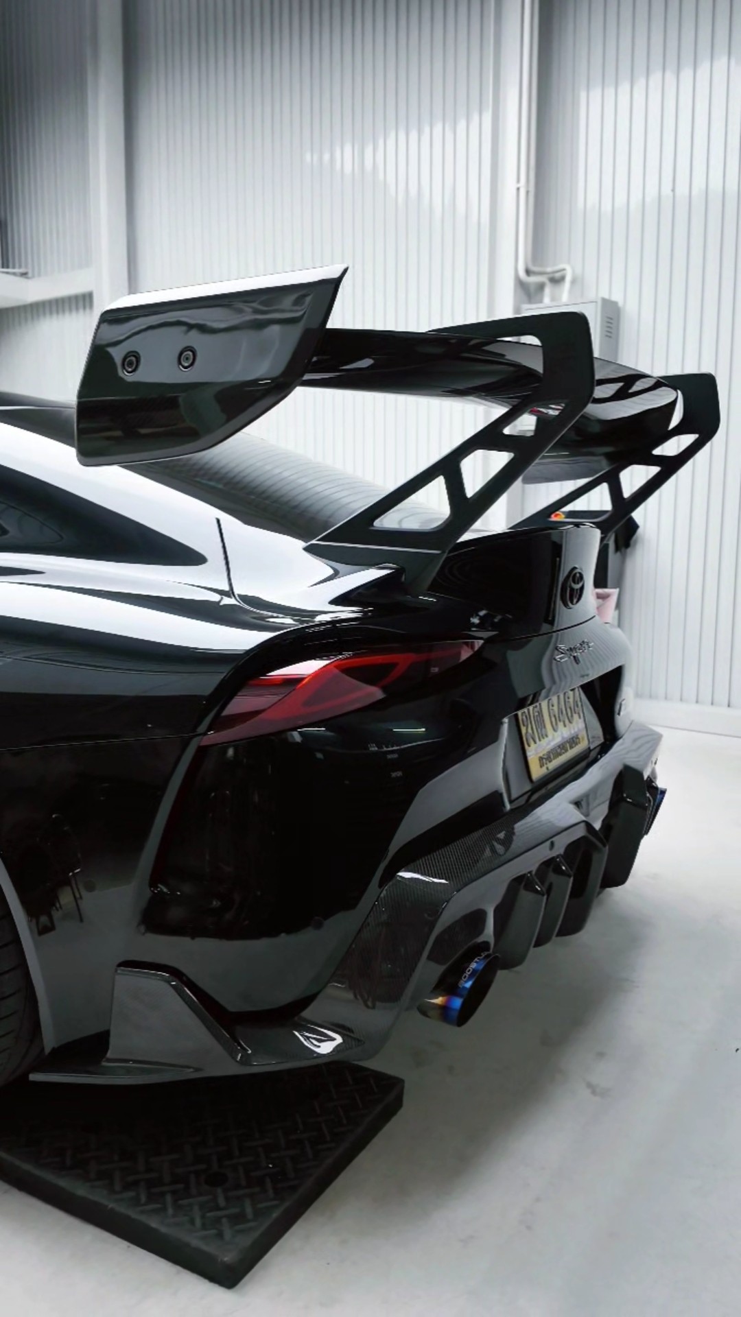 GR #Supra #ADRO AT-P1 Reverse Swan Neck Wing #GFORCE #ซูปร้า