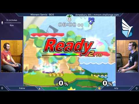 MMOM166 SSBM - Kalvar (Marth) vs. Arty (Peach) - Melee WSF