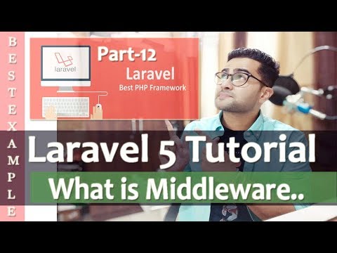 Laravel 5 Tutorial for Beginners | What is Middleware | Live Example| Part 12 