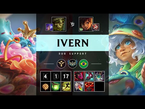 Ivern Support vs Milio - BR Challenger Patch 25.18