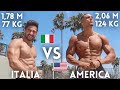 AMERICA VS ITALIA! SFIDO IL BODYBUILDER PIÙ GROSSO DEL MONDO [2.06m x 120Kg] A LOS ANGELES!