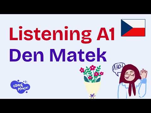 Czech EASY listening  (A1)- Den Matek