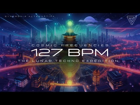 Cosmic Frequencies: The Lunar Techno Expedition - Episode 7/8 (127 BPM Melodic Techno) Jonatan Lung