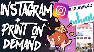 How I Use Instagram To Make Money On Redbubble/Teepublic/Merch By Amazon/ Zazzle/ Society6