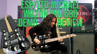Video thumbnail for Esp/Ltd Michael Wilton  Guitar MW 600 demo and review. by Guitar Safari