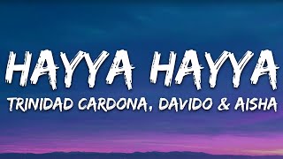 Download lagu Trinidad Cardona, DaVido & Aisha - Hayya Hayya (Better Together) (Lyrics) FIFA World Cup 2022 mp3