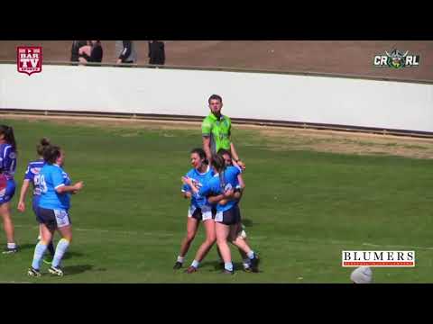 2018 CRRL - Katrina Fanning Shield Preliminary Final Highlights -Queanbeyan v Goulburn