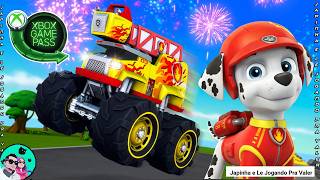 PAW Patrol Rescue Wheels Championship - Jogando com marshall - Campeonato Patrulha Canina #gamepass