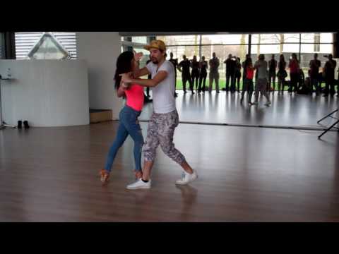 Brazilian Samba de Gafieira  Dance Steps Lesson Tutorial Cleo and David