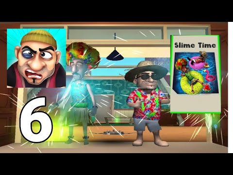 Scary Robber: Home Clash- Slime Time! - Gameplay Walkthrough Part 6 (iOS, Android)