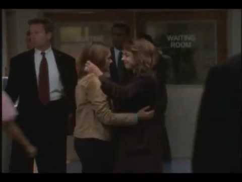 Jed and Abbey Bartlet 2x01 - Abbey tells the anesthesiologist about Jed's MS