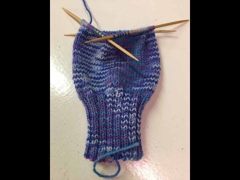 Double Pointed Needles - How to Indentify the  End of a Round