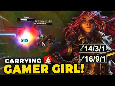 KATEVOLVED | KatEvolved and Gamer Girl finally duo! Terrorizing high elo games