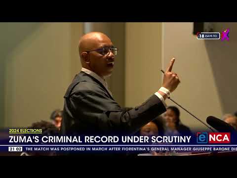 Zuma's criminal record under scrutiny