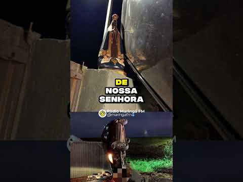 Ela saiu ILESA após carro capotar e parar aos pés de Nossa Senhora Aparecida, no Paraná - Maringá FM