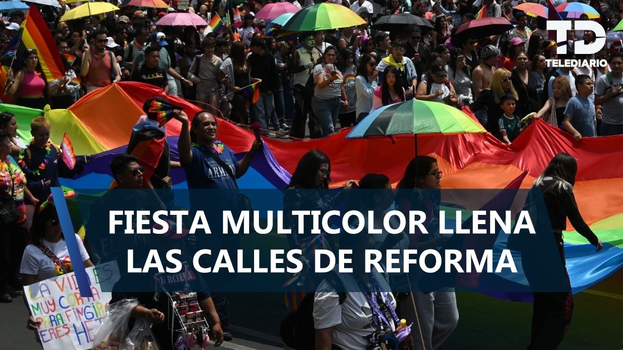 Color, música y diversidad: así se vivió la Marcha del Orgullo en la Ciudad de México