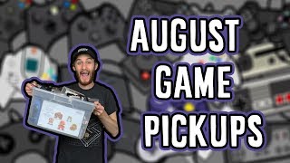 August 2018 Retro Video Game Pickups