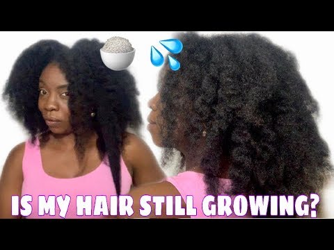 RICE WATER SUPER HAIR GROWTH TREATMENT LENGTH CHECK UPDATE Video