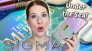 SIGMA BEAUTY X DISNEY THE LITTLE MERMAID 🧜♀️ | Should this collection be part of YOUR world?!