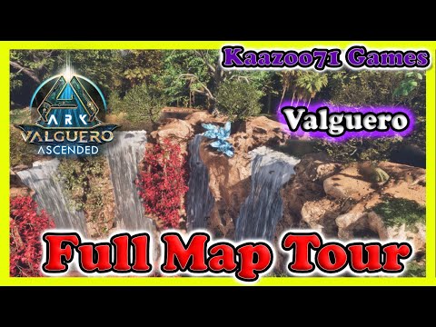 ARK Valguero Ascended | Полный тур по карте и обзор всех биомов! 💥