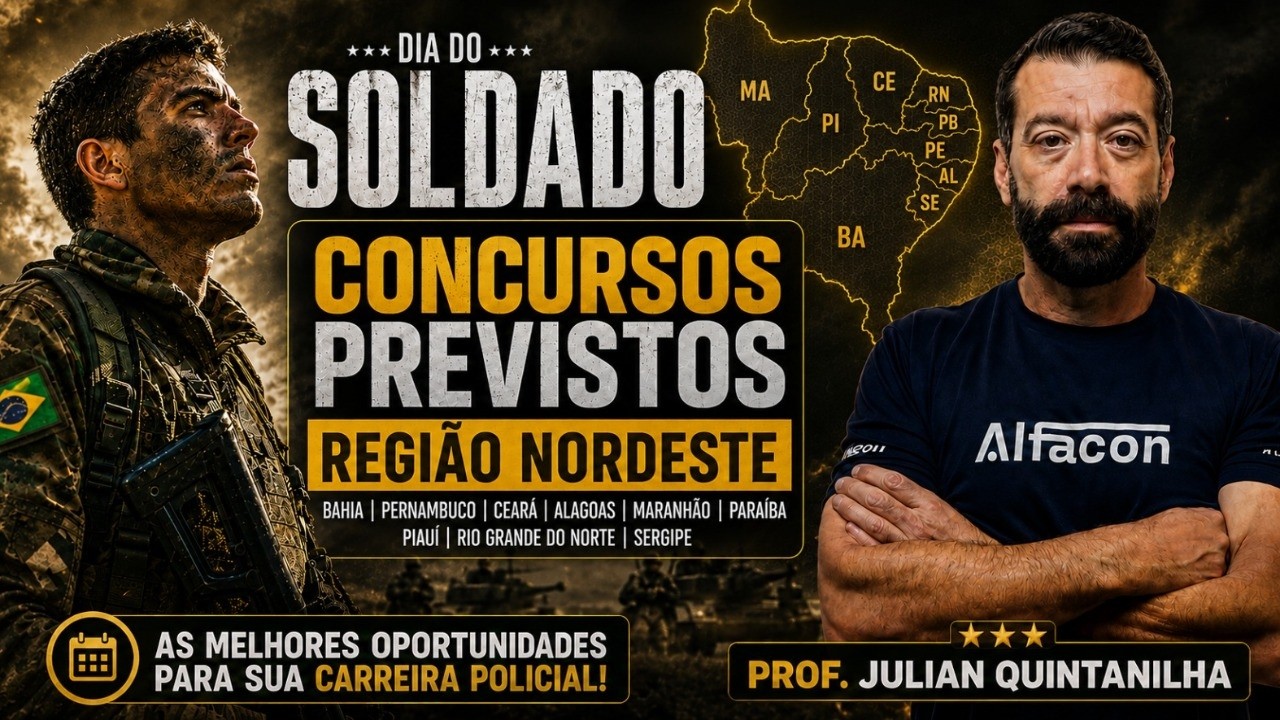 Concursos Previstos no Nordeste 2026: Oportunidades na Carreira Policial