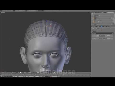 Blenderella (2011): geometry hair - hair base  (27/37)