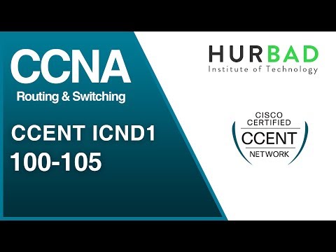 Cisco CCENT/CCNA ICND1 100-105