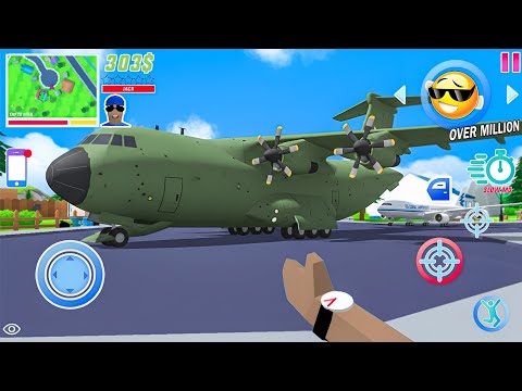 Jack New Airplane ✈️ 🥳✈️ in dude theft wars