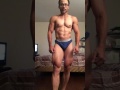 Practicing my posing - 3 weeks out