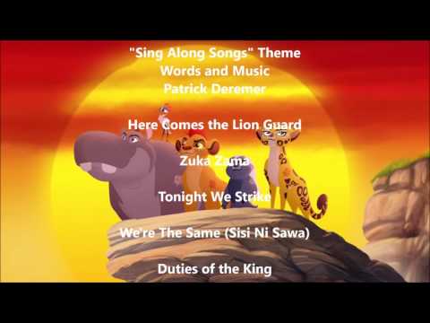 Disney Sing Along Songs: Here Comes the Lion Guard Part 12