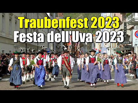 🍇 2023 - Meraner Traubenfest Umzug | Sfilata della Festa dell'Uva di Merano | Meran Grape Festival