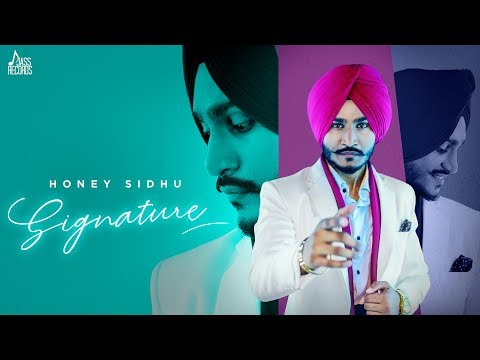 Poster signature lyrics – honey sidhu