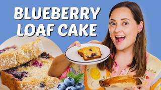 The Secret to Ultra Moist Blueberry Loaf Cakes (So Easy!)