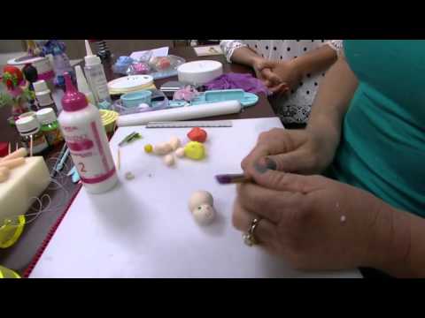 Mulher.com - 25/04/2016 - Bailarina em biscuit - Eleia Conti PT1