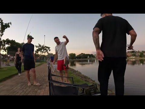 Pescaria de caranha em bela vista de goias