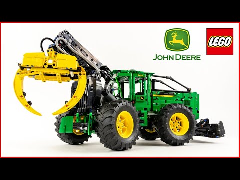 Vidéo LEGO Technic 42157 : La débardeuse John Deere 948L-II