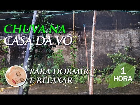 Sound of Rain in Grandma's House - Video and Music to Sleep (1h00)