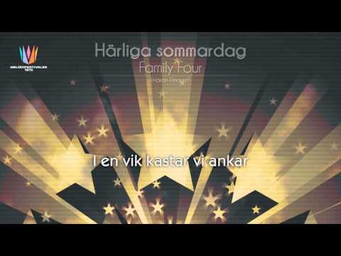 [1972] Family Four - "Härliga sommardag"