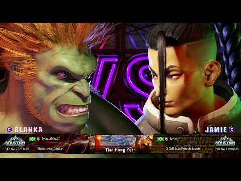 SF6 🔥 RONALDINHOBR (BLANKA) VS BROLYNHO (JAMIE) 🔥 STREET FIGHTER 6