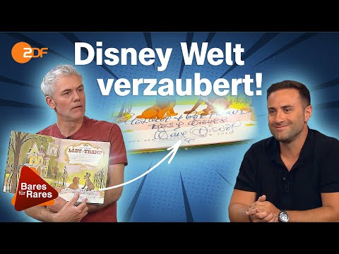 Von Walt Disney signiert: Mehrteiliges Konvolut bringt Händleraugen zum Leuchten! | Bares für Rares