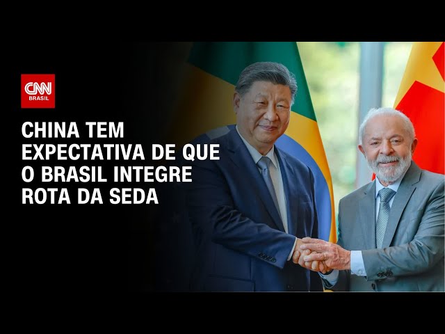 China tem expectativa de que o Brasil integre Rota da Seda, diz especialista | LIVE CNN