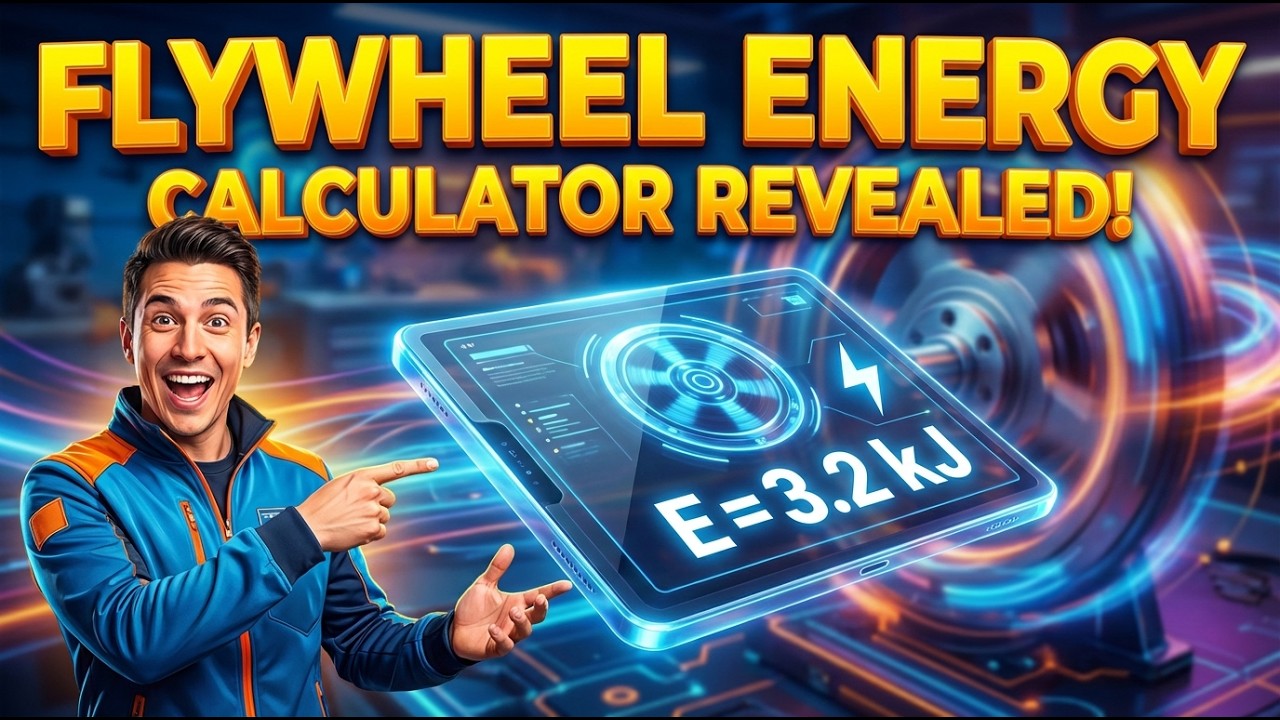 Flywheel Energy Calculator