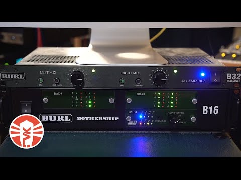 Tracking And Mixing With The Burl Audio B16 Mothership And B32 Vancouver | Vintage King