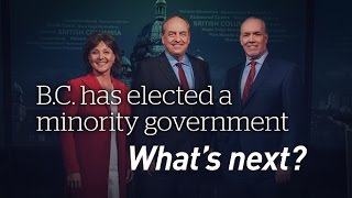B.C. has elected a minority government. What's next?