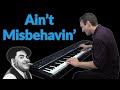 Ain T Misbehavin Fats Waller Stride Piano By Jonny May