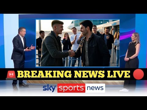 SESKO ARRIVES IN LONDON! SKYSPORTS CONFIRMS £60M ARSENAL DEAL – MEDICALS UNDERWAY!