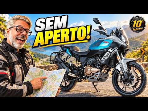 ESTRADA COM CONFORTO! 10 Motos ideais para viajar a dois sem gastar uma fortuna