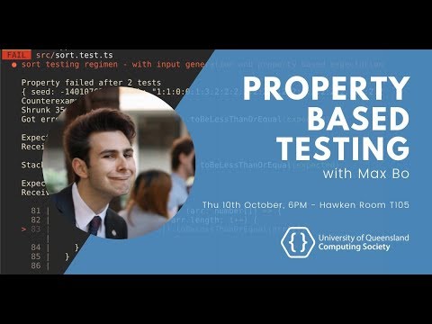Introduction to Property-Based Testing with Max Bo